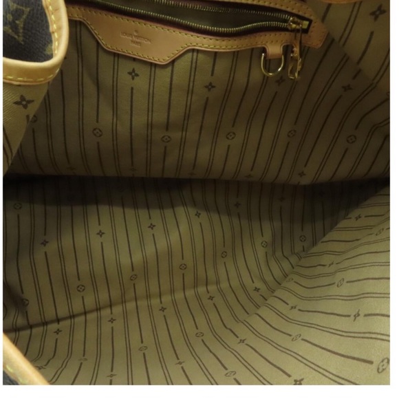 π RARE π DISCONTINUED DELIGHTFUL GM LOUIS VUITTON HUGE HOBO W/ RECEIPT TAGS - Picture 8 of 13